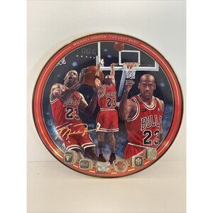 Michael Jordan The Last Shot Plate 1999 Upper Deck Plate Number 18185A Bulls 23